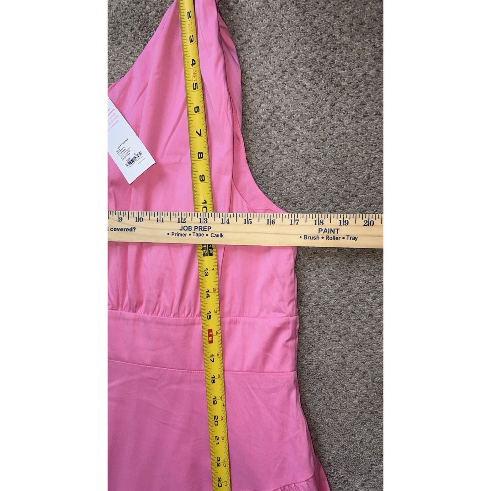 New Lilly Pulitzer Lucilyn One Shoulder Maxi Dress Tiered Confetti Pink 16 - Picture 4 of 9